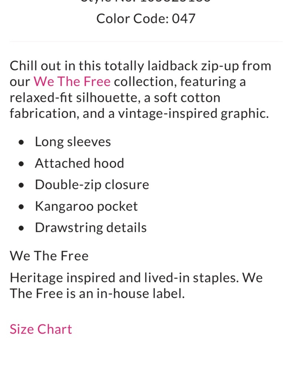 Free People Wild Blues Hoodie - Picture 4 of 6